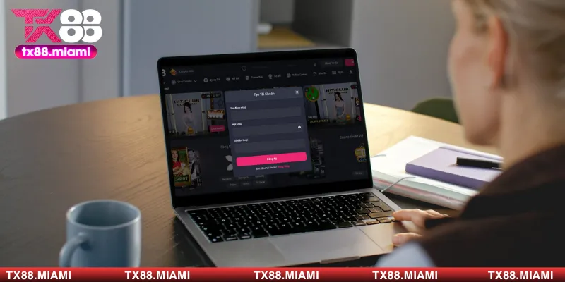 Các bước thực hiện đăng ký tài khoản ngay trên máy tính cá nhân